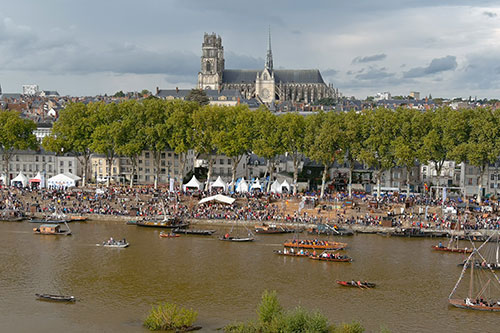 Vidéo drone événementiel, festival de Loire